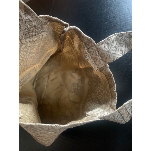 Vintage Handmade Boho Book Tote - Picture 4 of 4